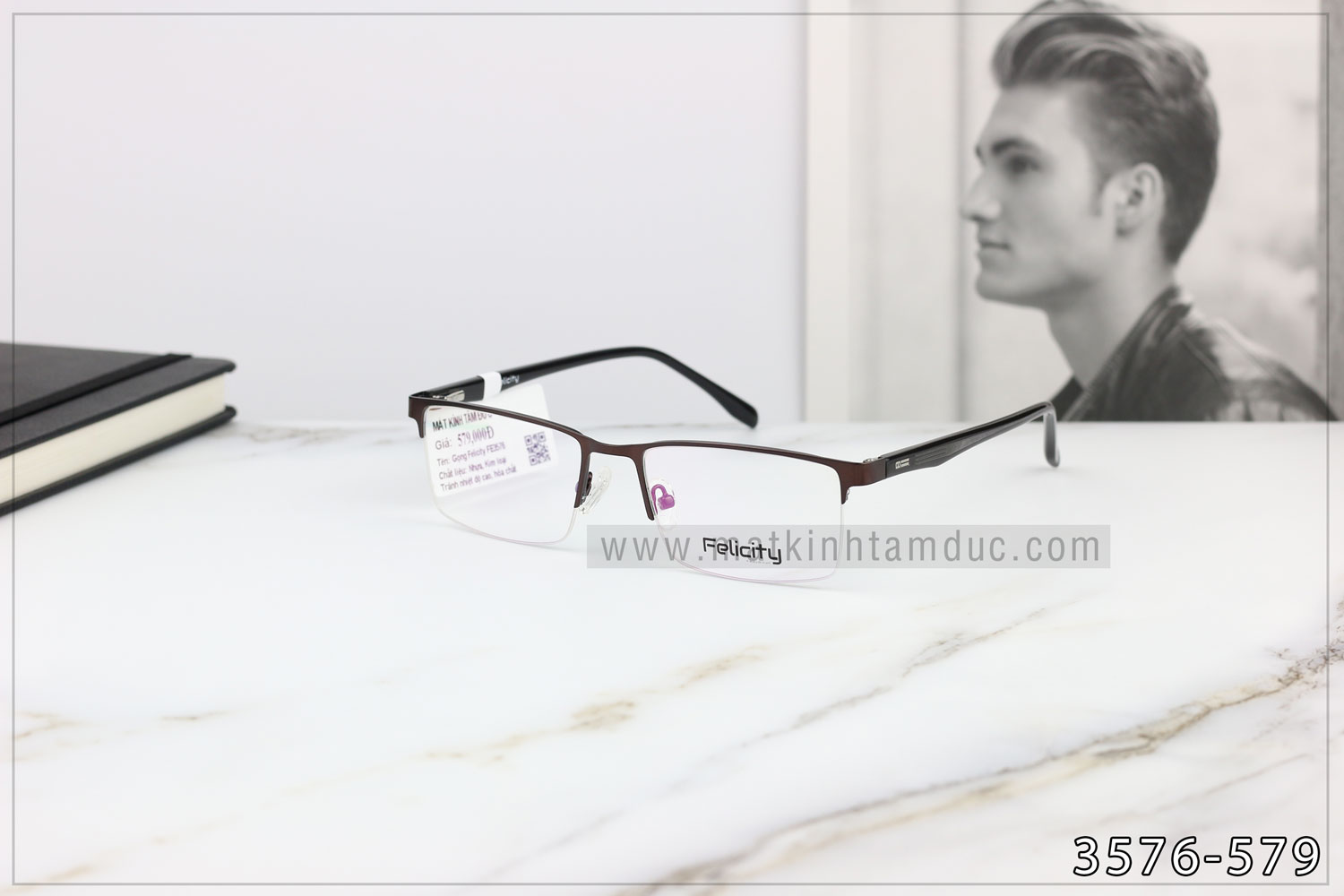 Gọng kính FELICITY 3576 - Ảnh 3
