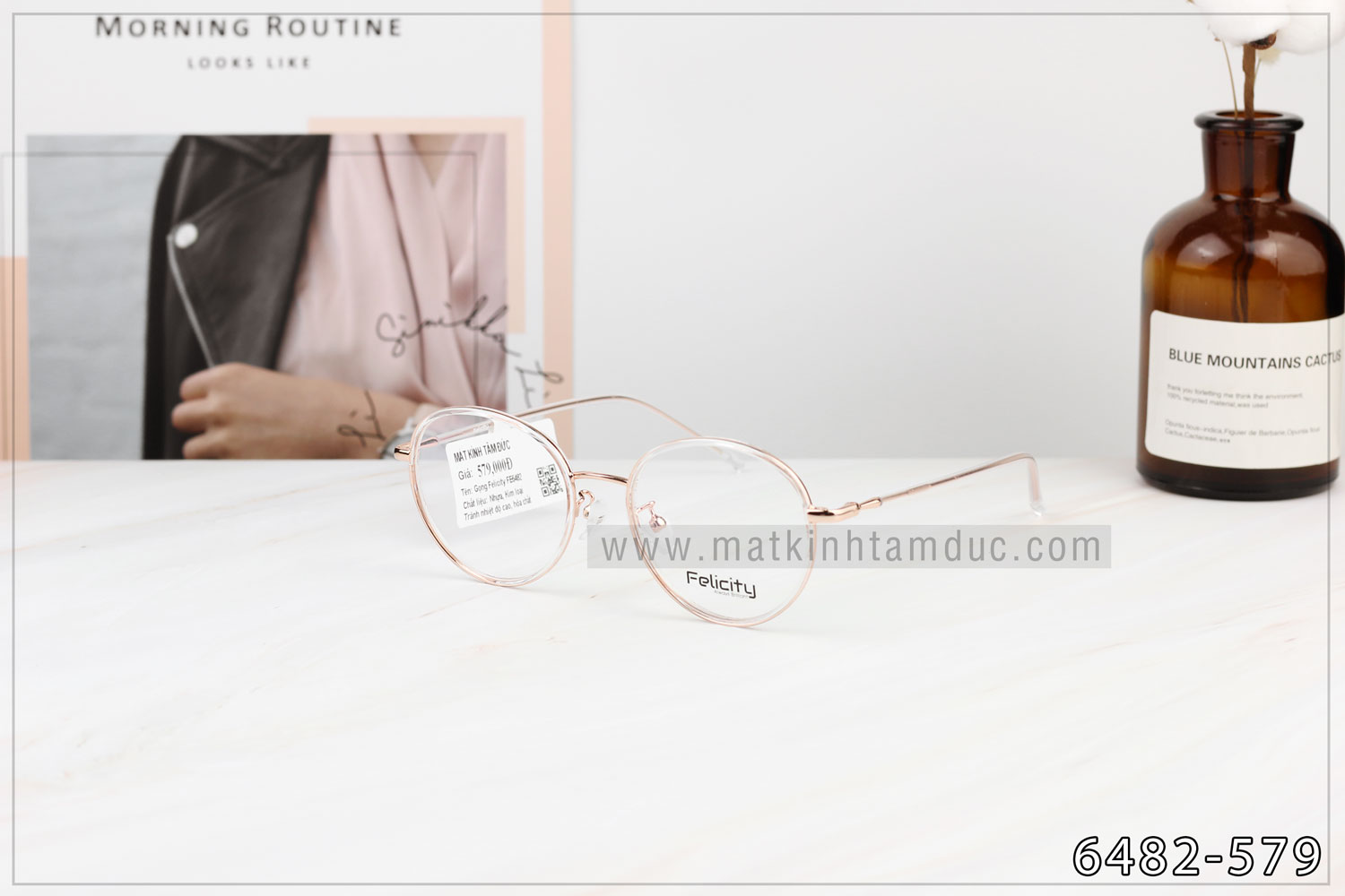 Gọng kính FELICITY 6482 - Ảnh 5
