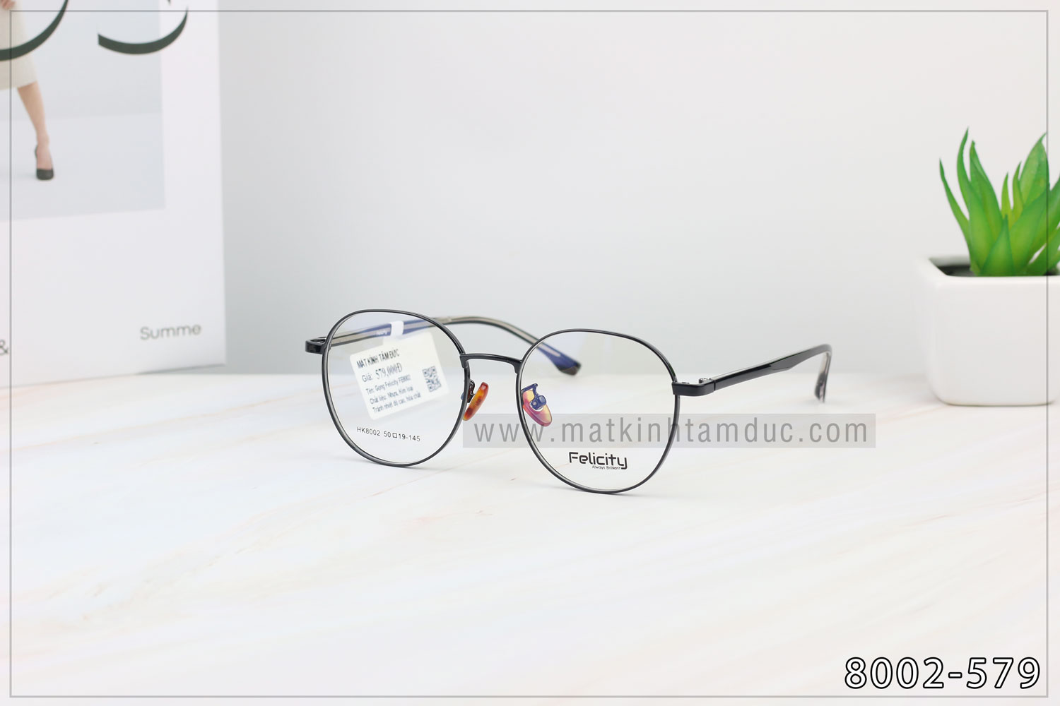 Gọng kính FELICITY 8002 - Ảnh 5