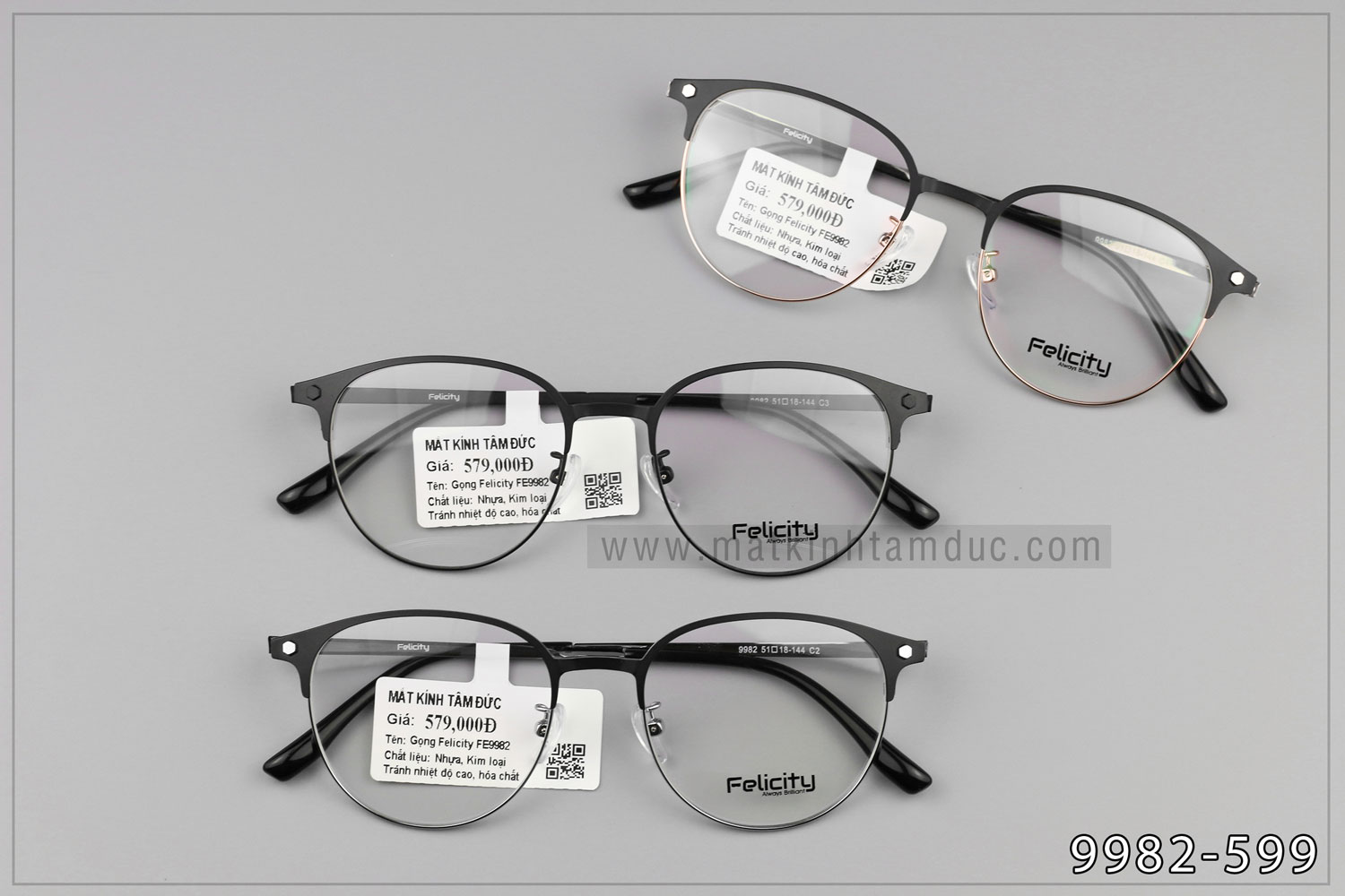 Gọng kính FELICITY 9982 - Ảnh 6