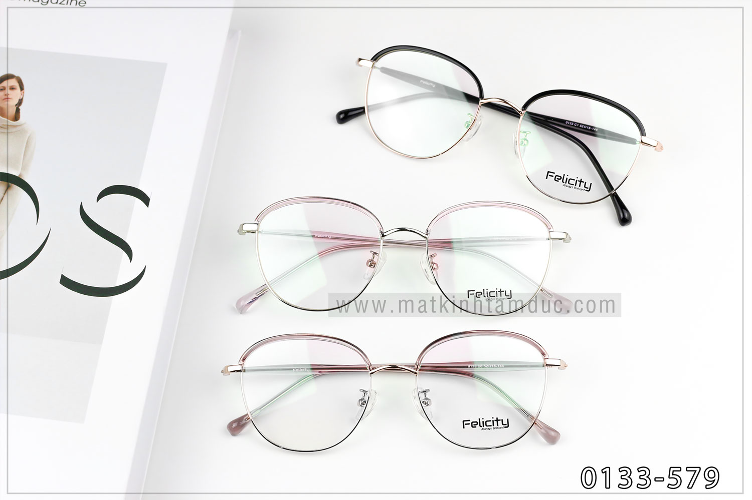 Gọng kính FELICITY 0133 - Ảnh 6
