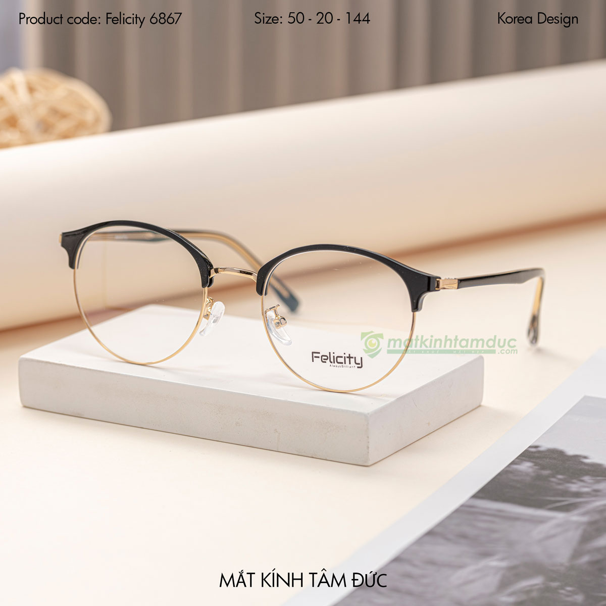 Gọng kính FELICITY FE6867 - Ảnh 2