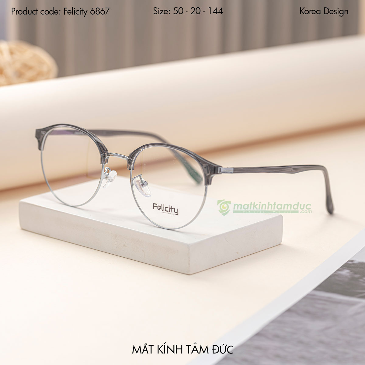 Gọng kính FELICITY FE6867 - Ảnh 8