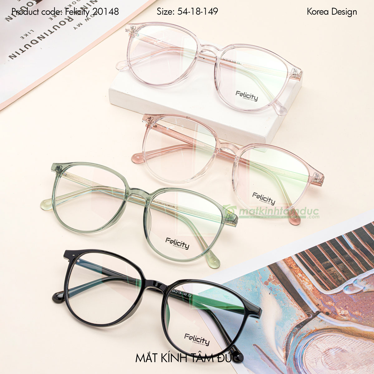 Gọng kính FELICITY FE20148 - Ảnh 8
