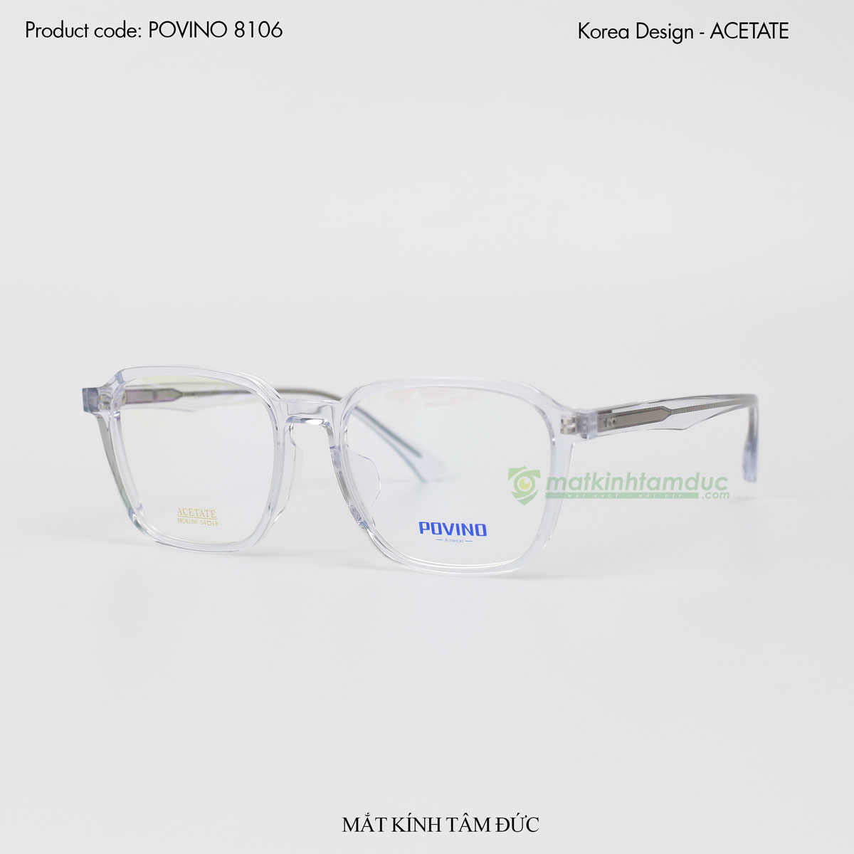 Gọng kính POVINO 8106 - Ảnh 5