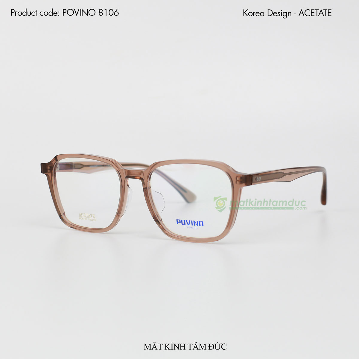 Gọng kính POVINO 8106 - Ảnh 6
