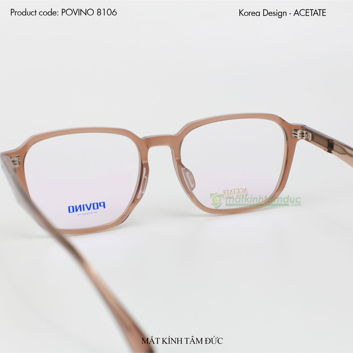 Gọng kính POVINO 8106 - Ảnh 7