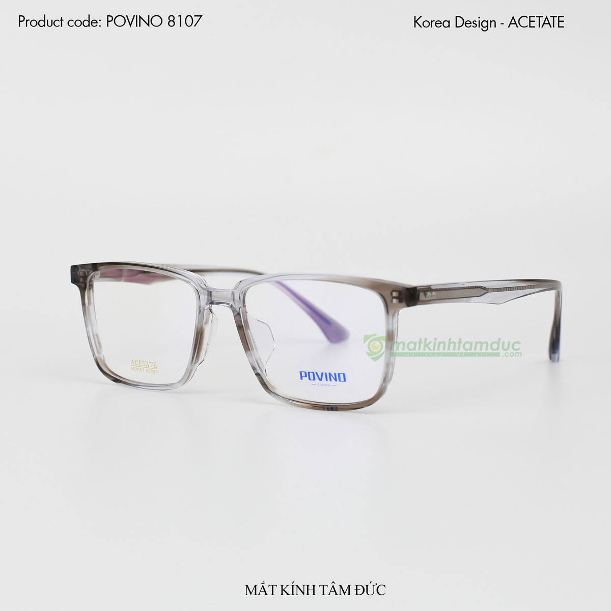 Gọng kính POVINO 8107 - Ảnh 3