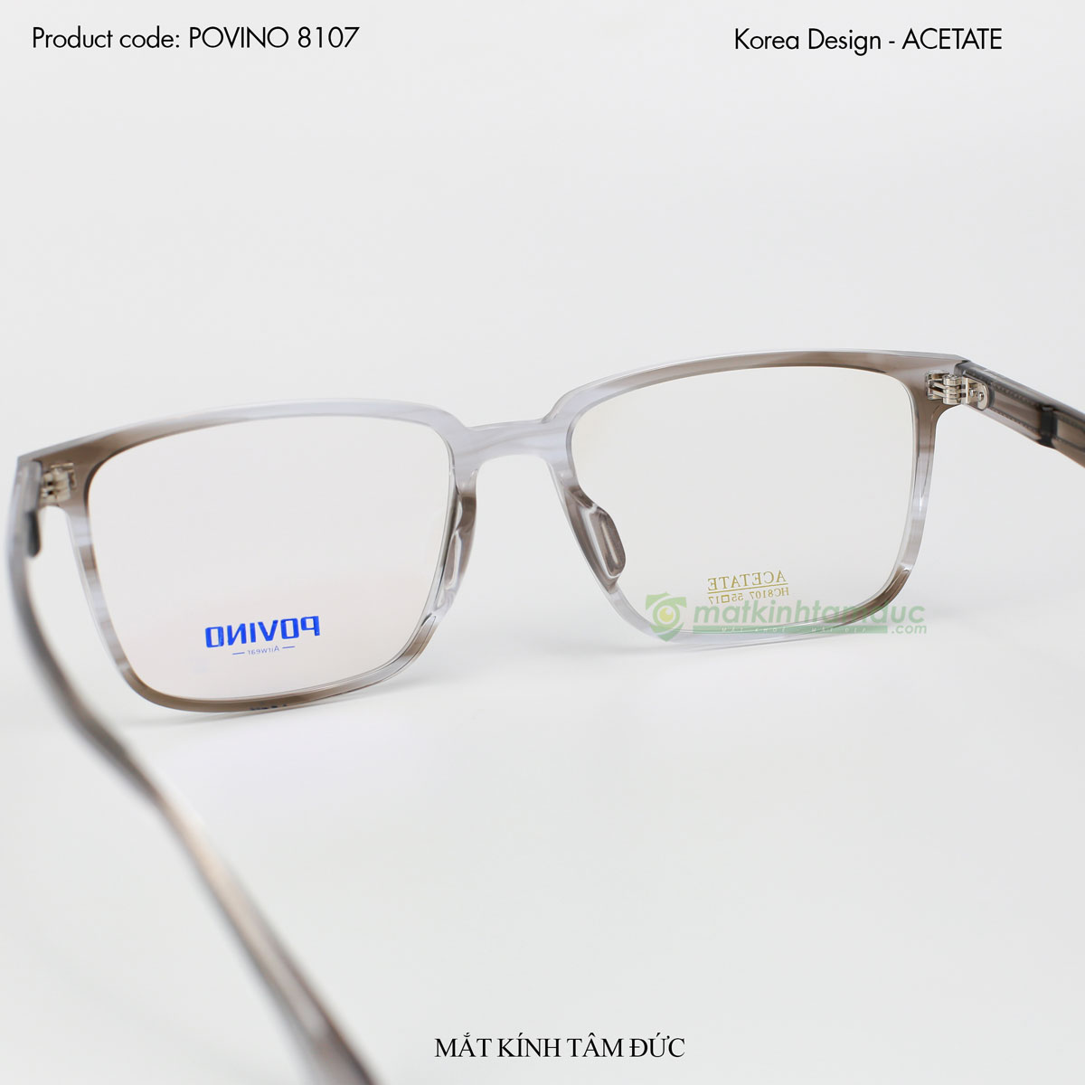 Gọng kính POVINO 8107 - Ảnh 6