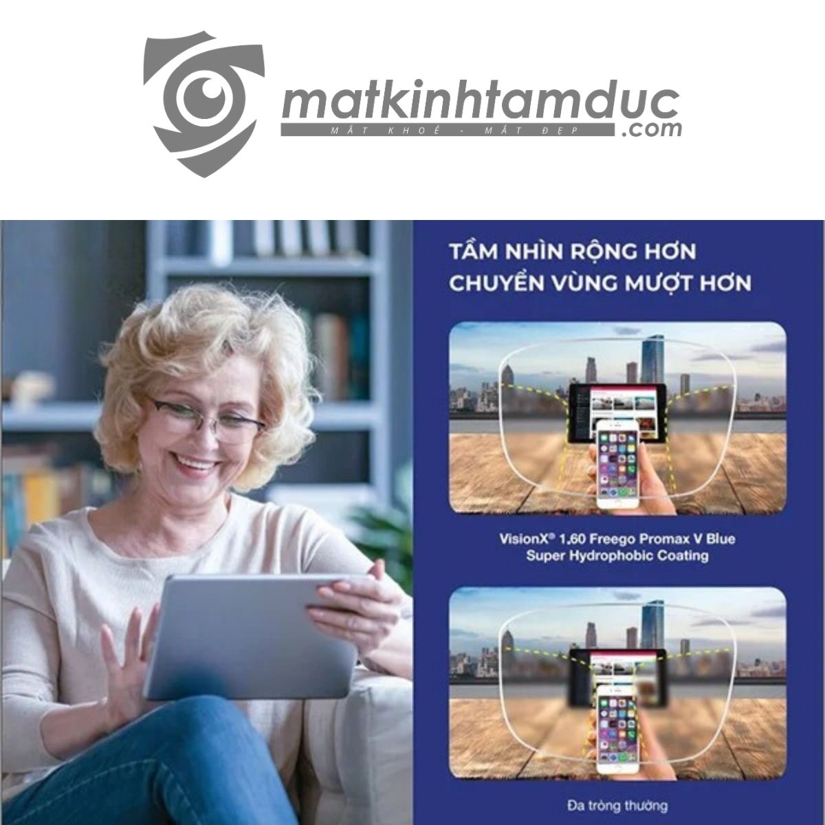 Tròng kính đổi màu VisionX - Singapore - Ảnh 16