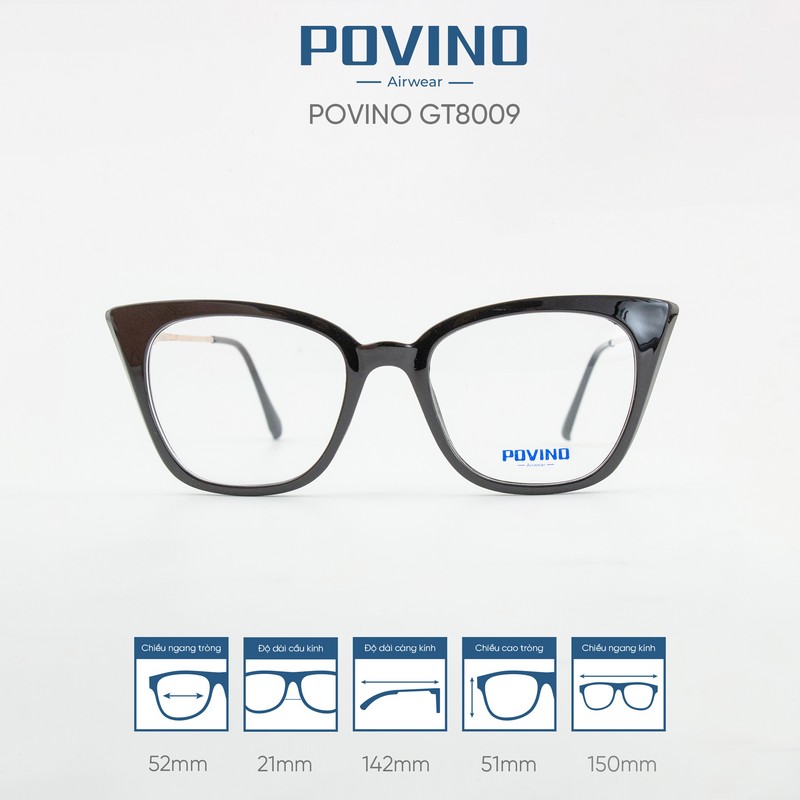 Gọng kính POVINO GT8009