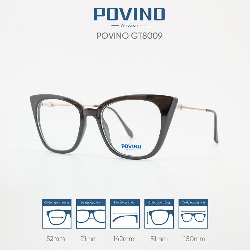 Gọng kính POVINO GT8009 - Ảnh 9