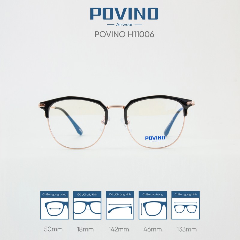Gọng kính POVINO H11006