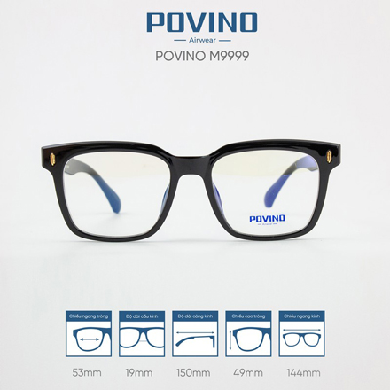 Gọng kính POVINO M9999