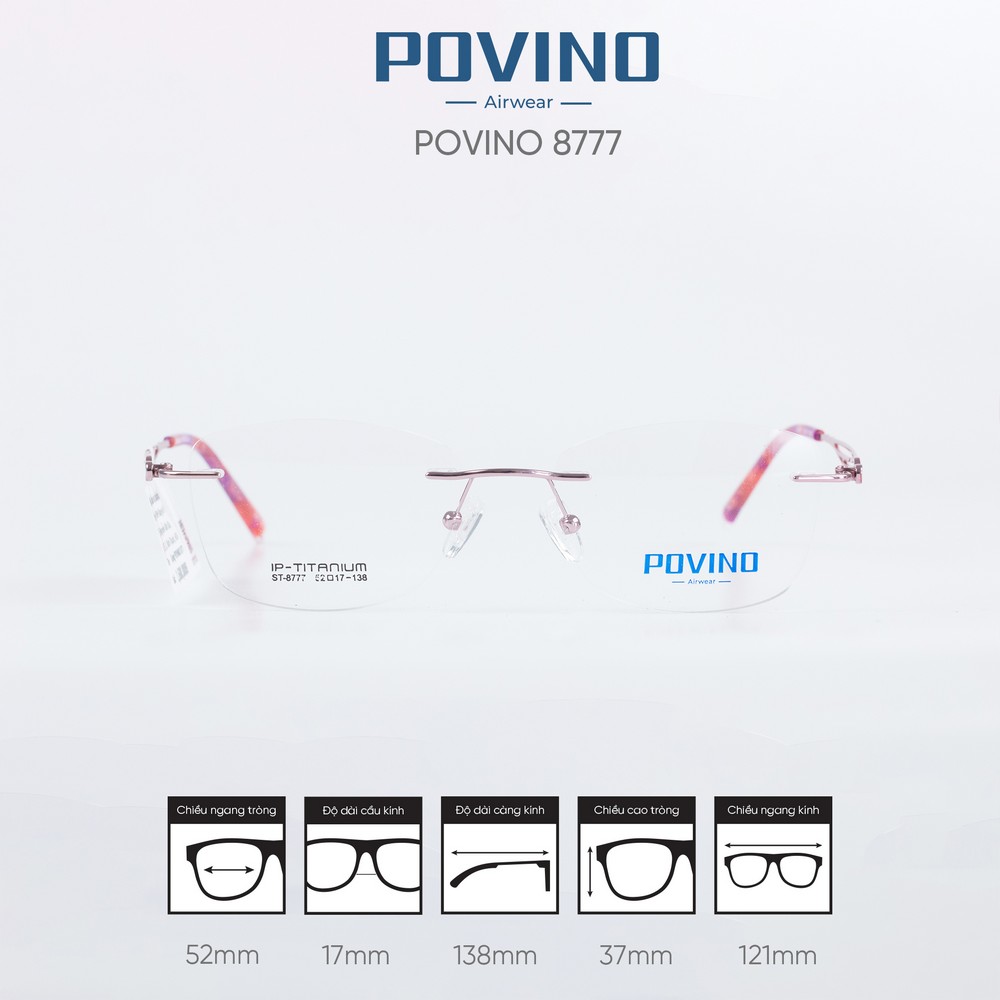 Gọng kính POVINO ST8777