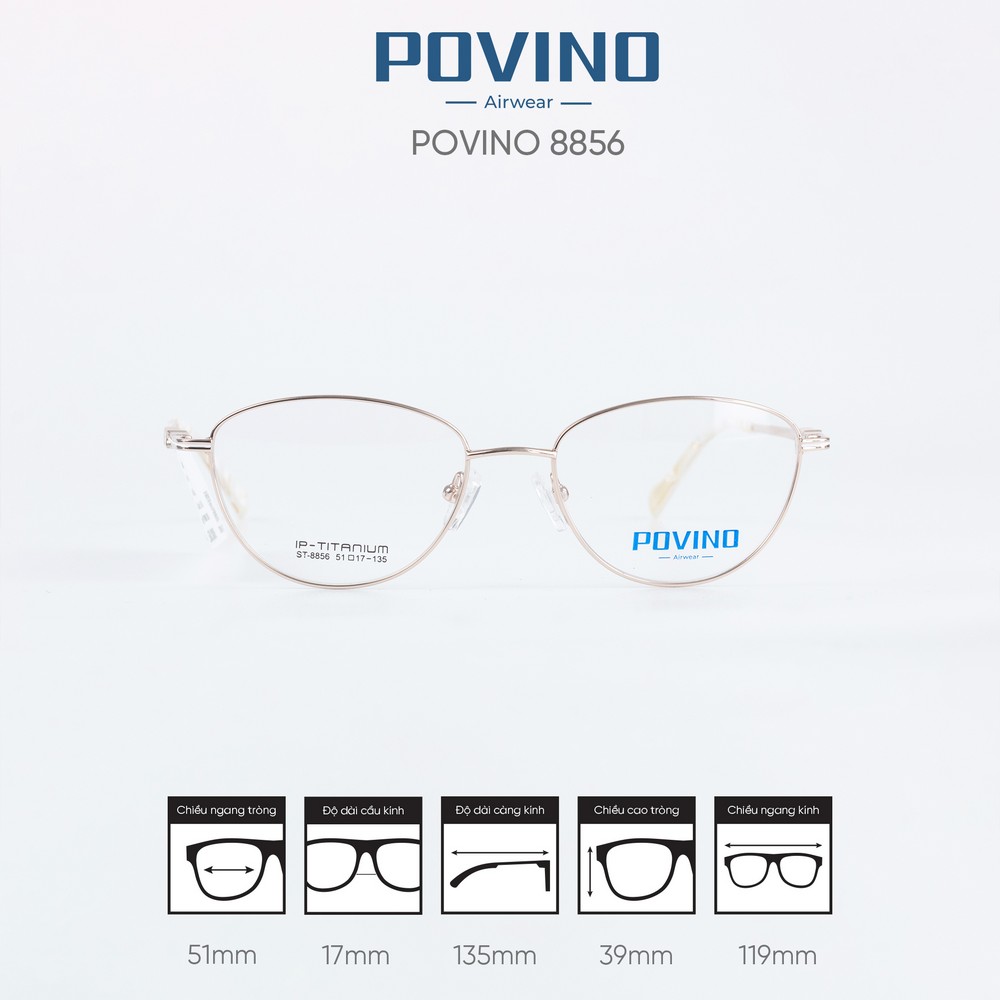 Gọng kính POVINO ST8856