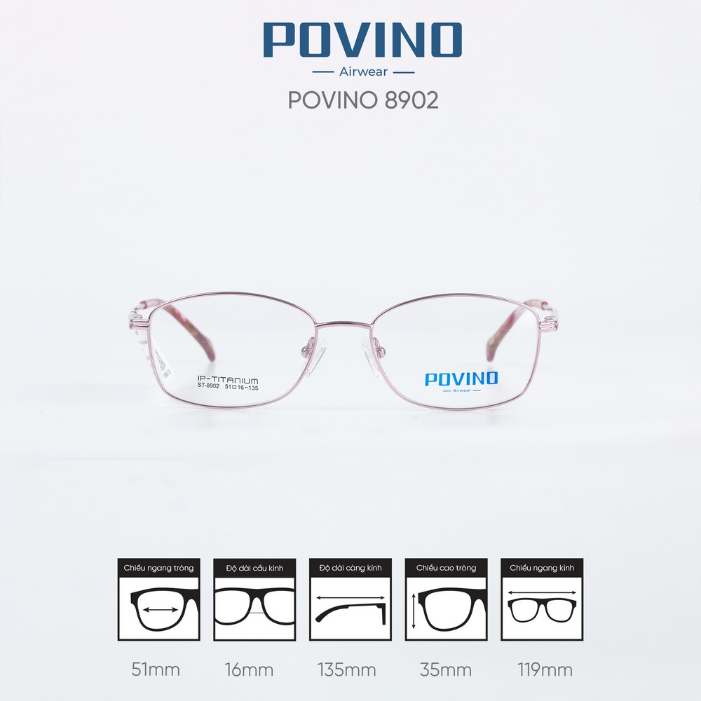 Gọng kính POVINO ST8902