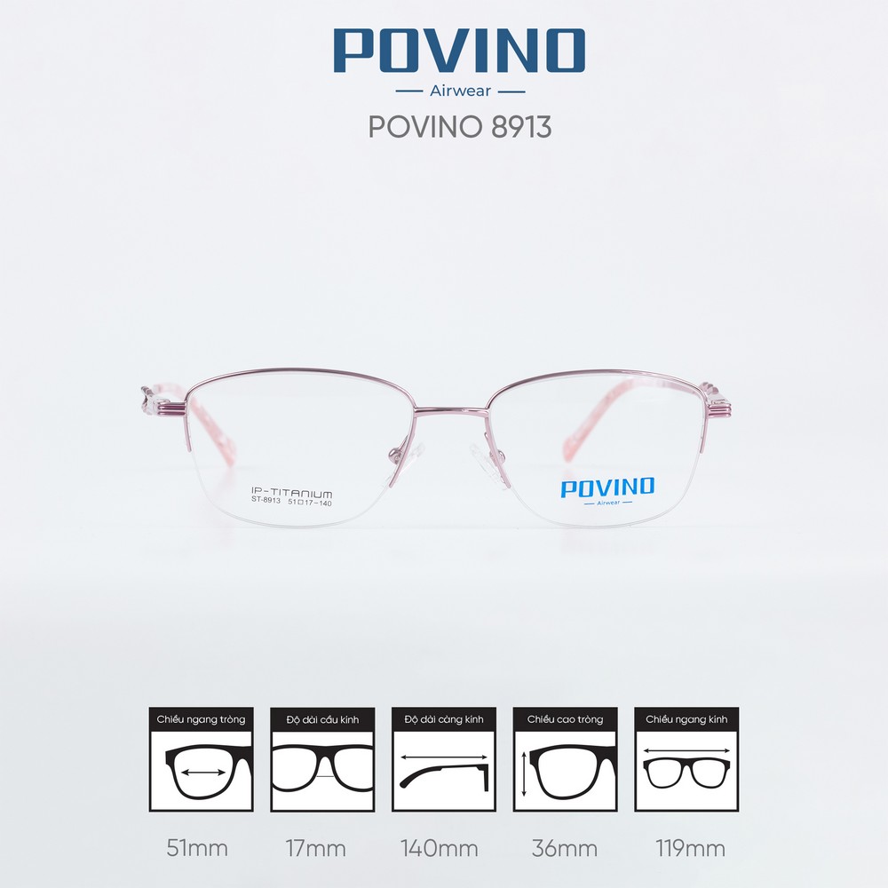 Gọng kính POVINO ST8913