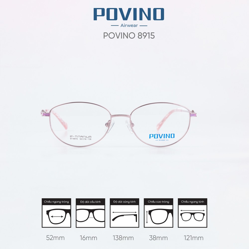 Gọng kính POVINO ST8915