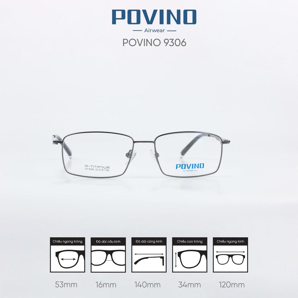 Gọng kính POVINO ST9306