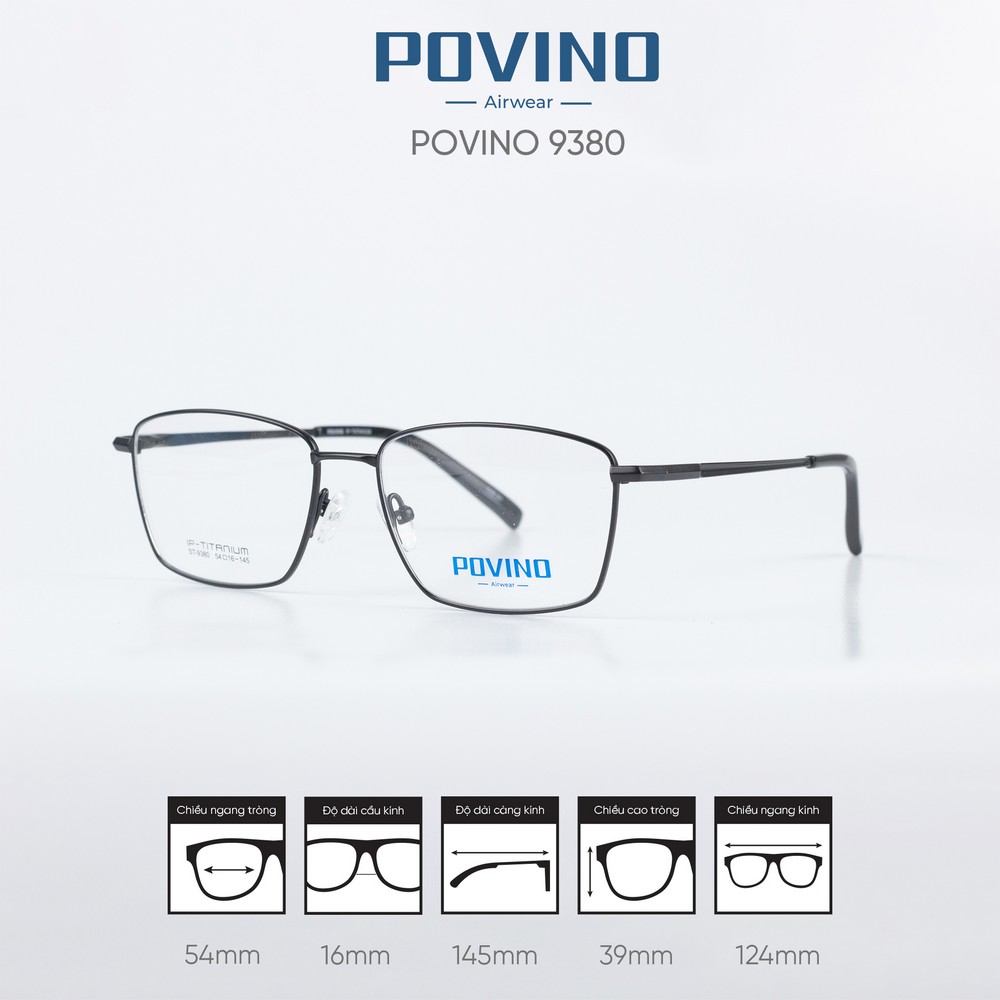 Gọng kính POVINO ST9380 - Ảnh 9