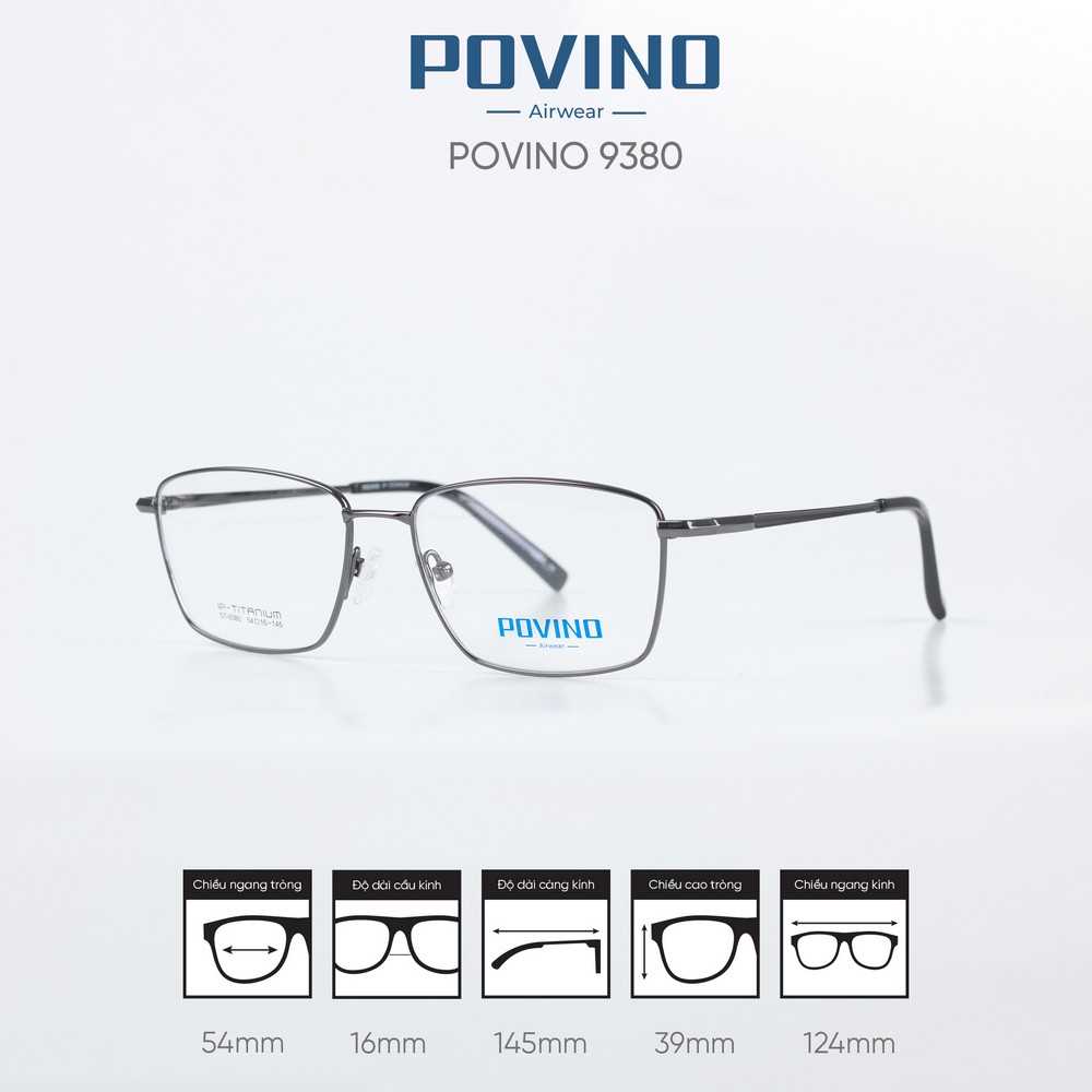 Gọng kính POVINO ST9380 - Ảnh 7