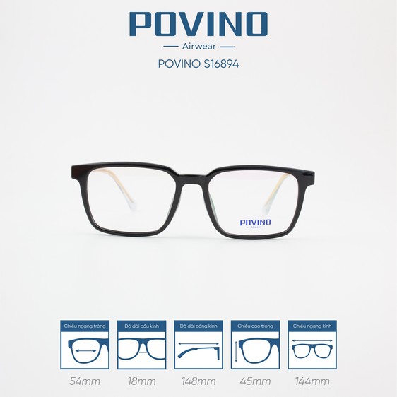 Gọng kính POVINO PO16894