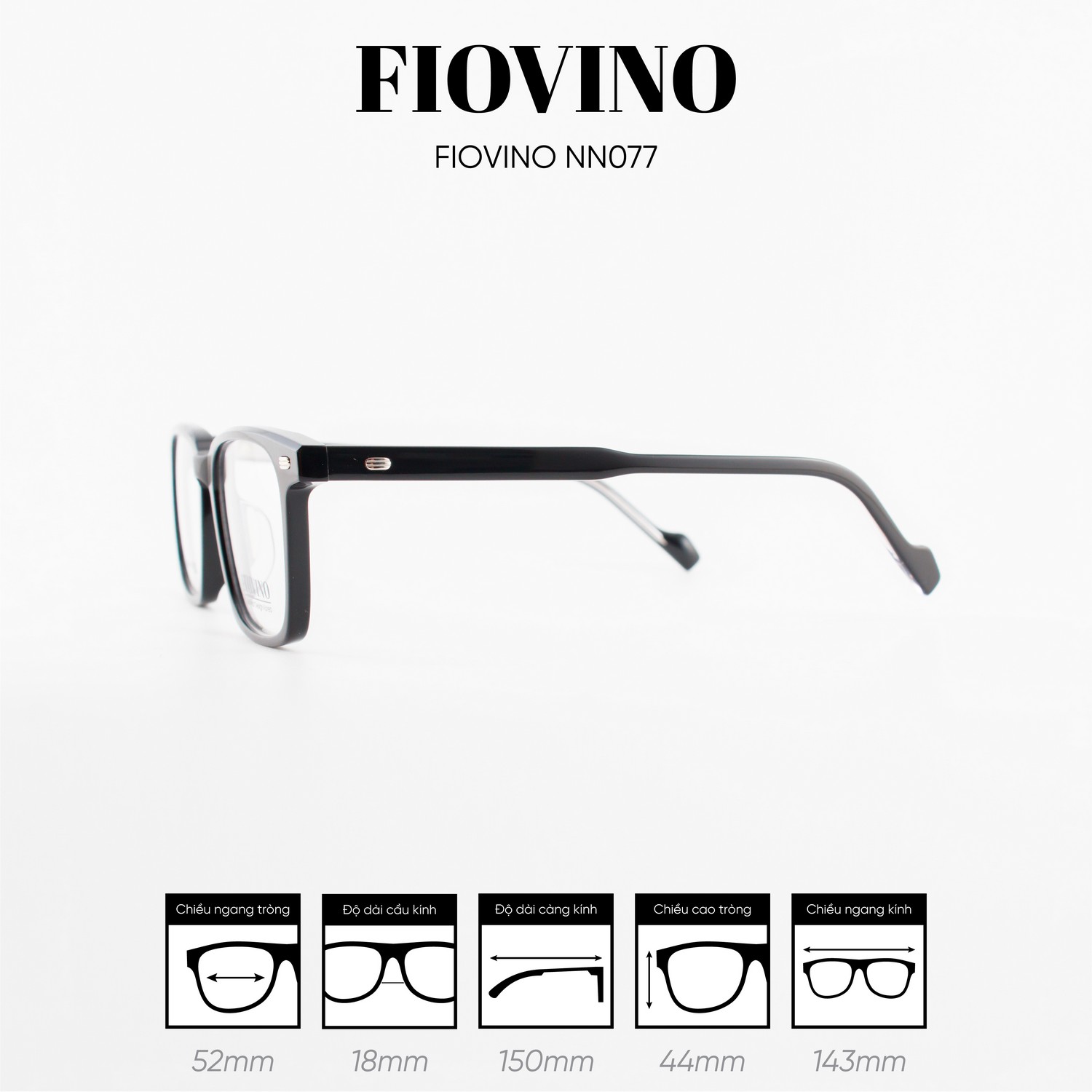 Gọng kính FIOVINO NN077 - Ảnh 7