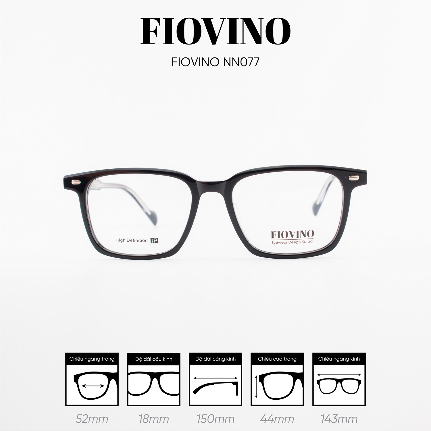 Gọng kính FIOVINO NN077