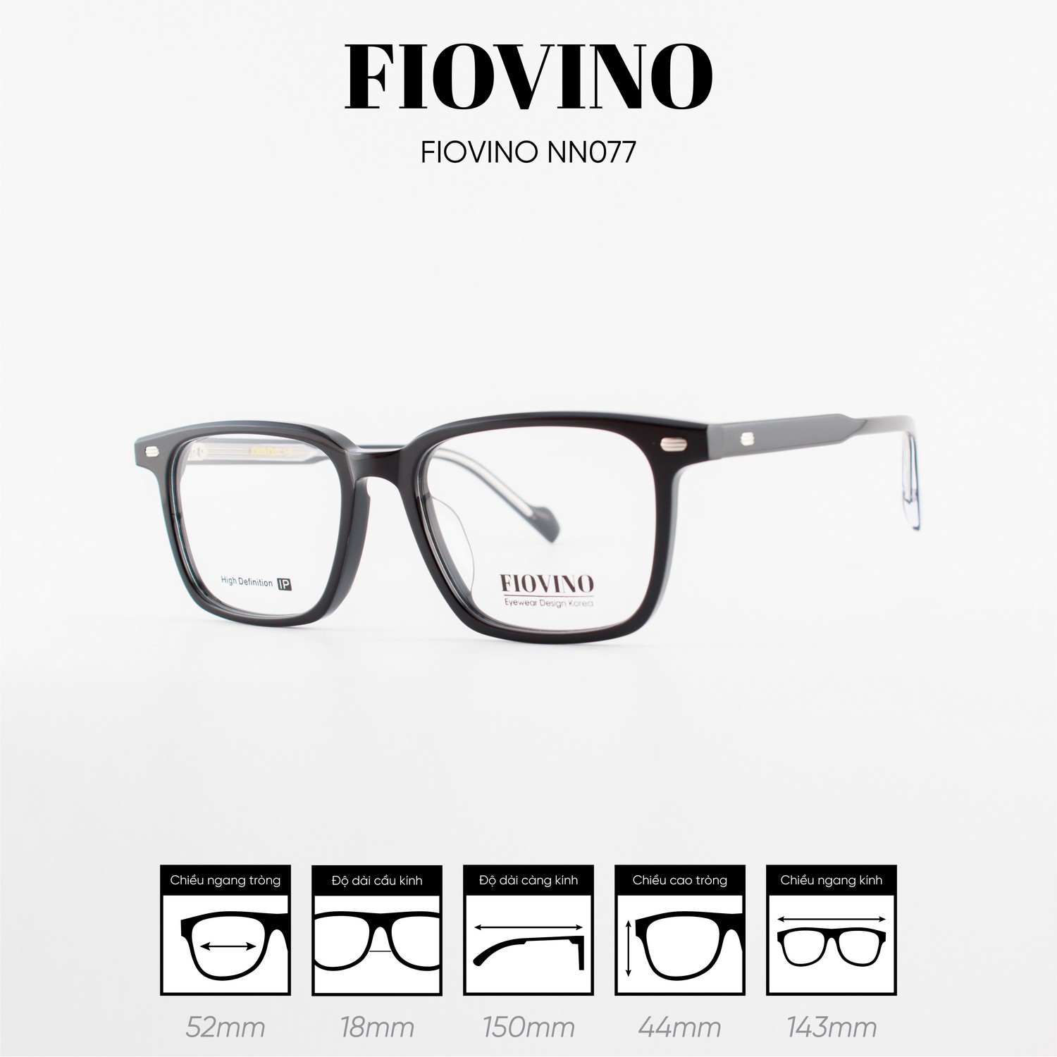 Gọng kính FIOVINO NN077 - Ảnh 3