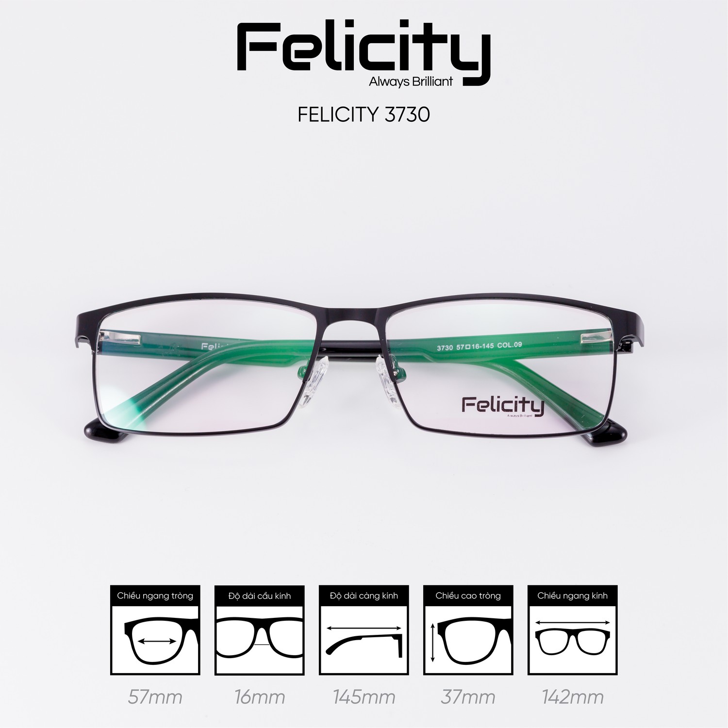 Gọng kính FELICITY 3730 - Ảnh 7
