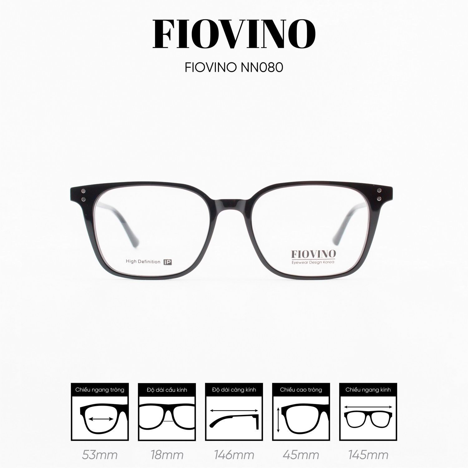 Gọng kính FIOVINO NN080