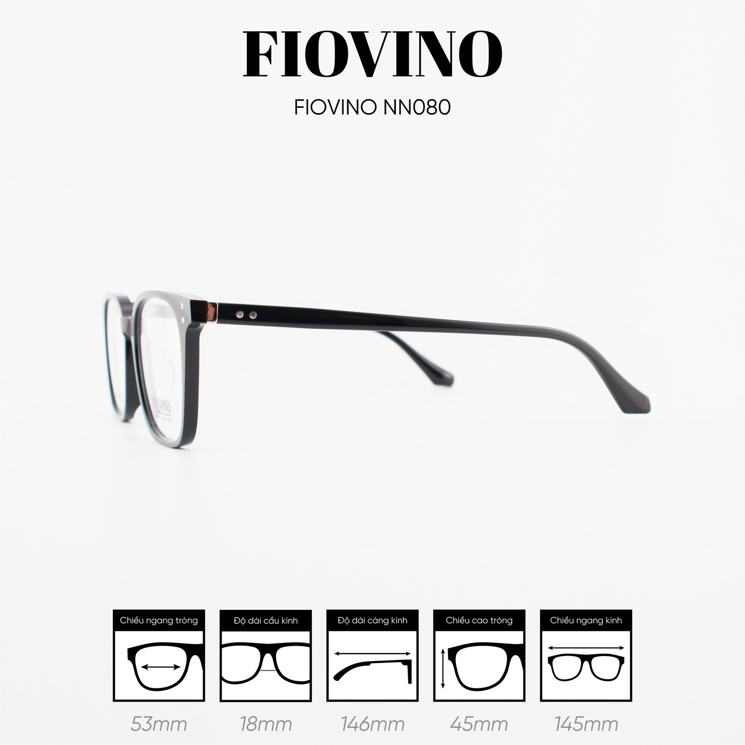 Gọng kính FIOVINO NN080 - Ảnh 7