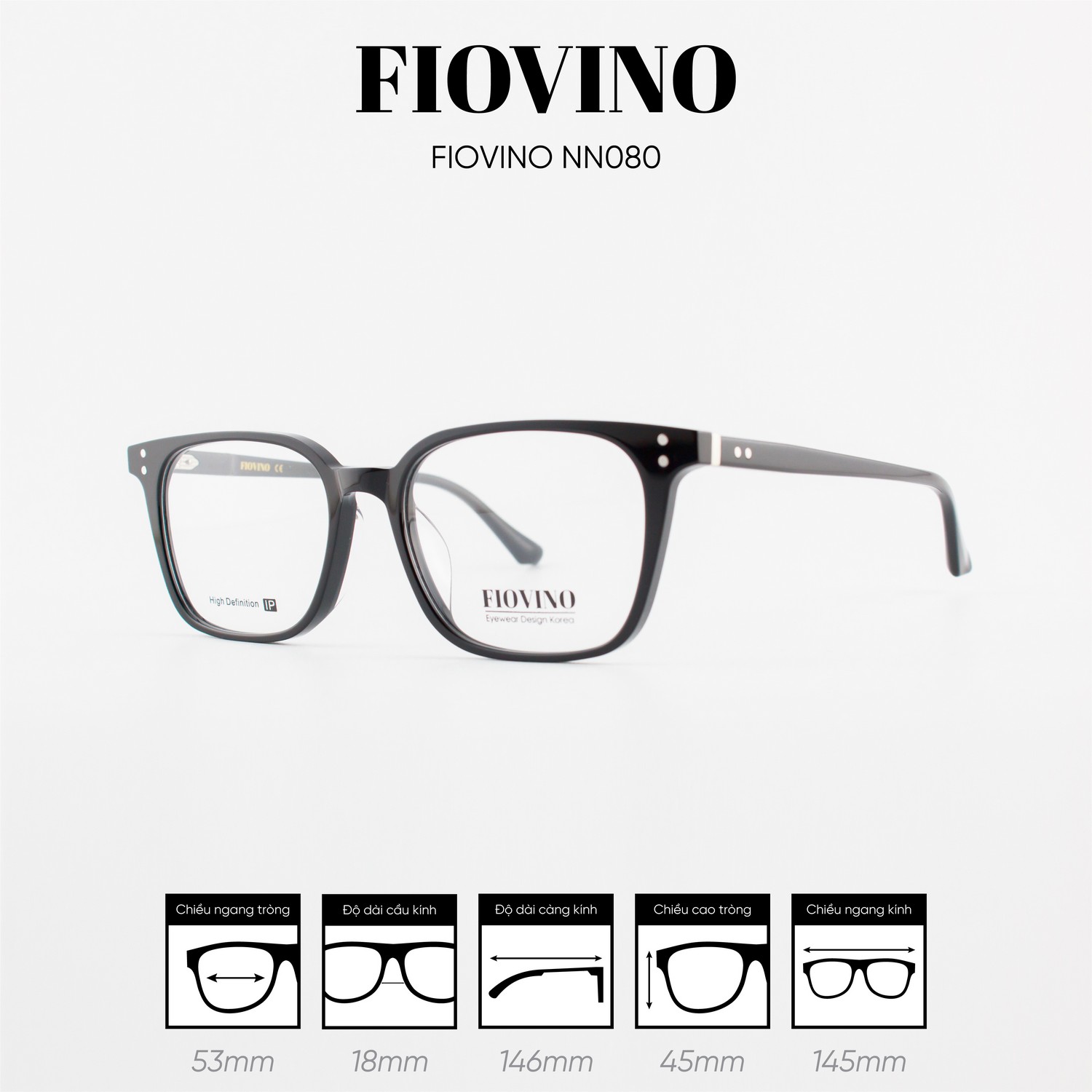 Gọng kính FIOVINO NN080 - Ảnh 5