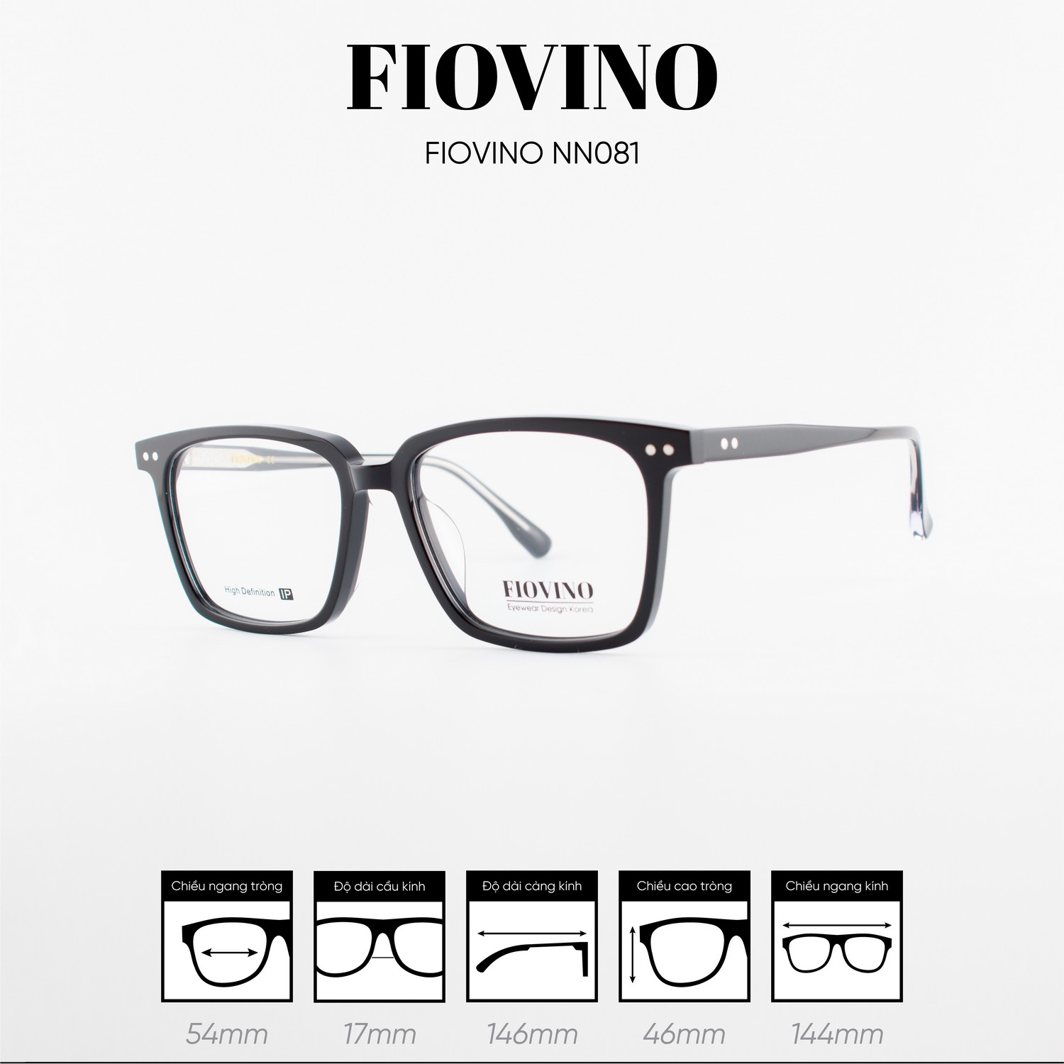 Gọng kính FIOVINO NN081 - Ảnh 3