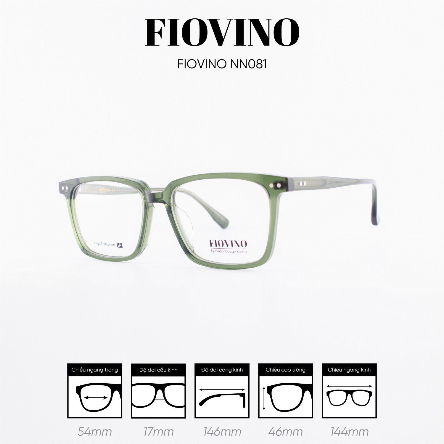Gọng kính FIOVINO NN081 - Ảnh 6