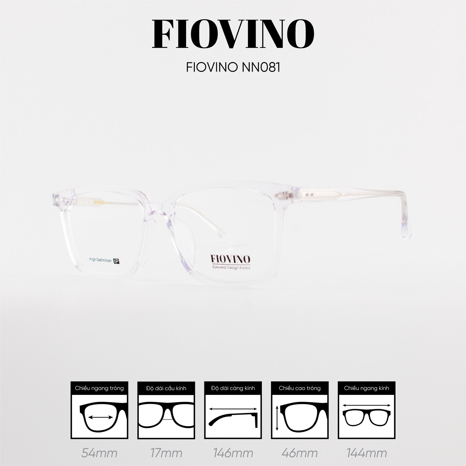 Gọng kính FIOVINO NN081 - Ảnh 5