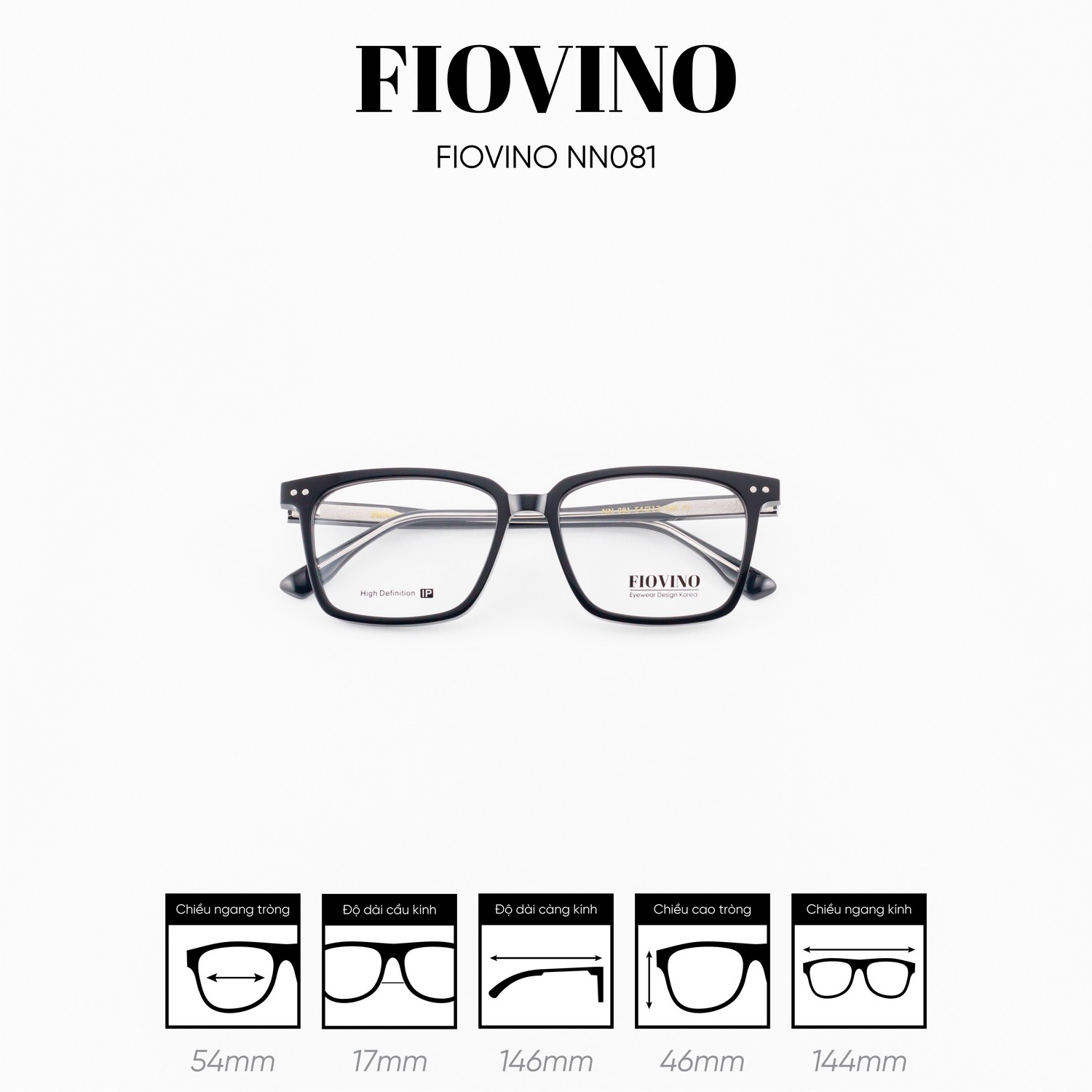 Gọng kính FIOVINO NN081 - Ảnh 7