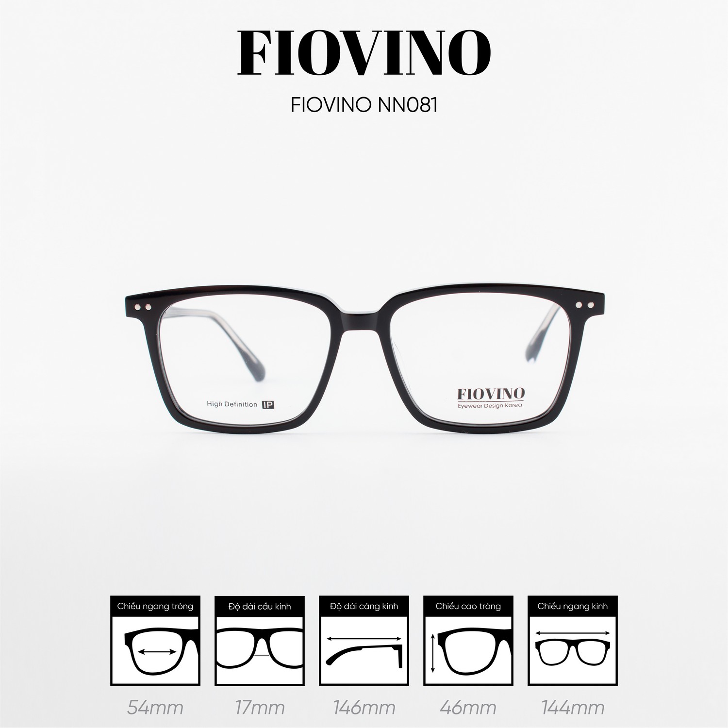 Gọng kính FIOVINO NN081