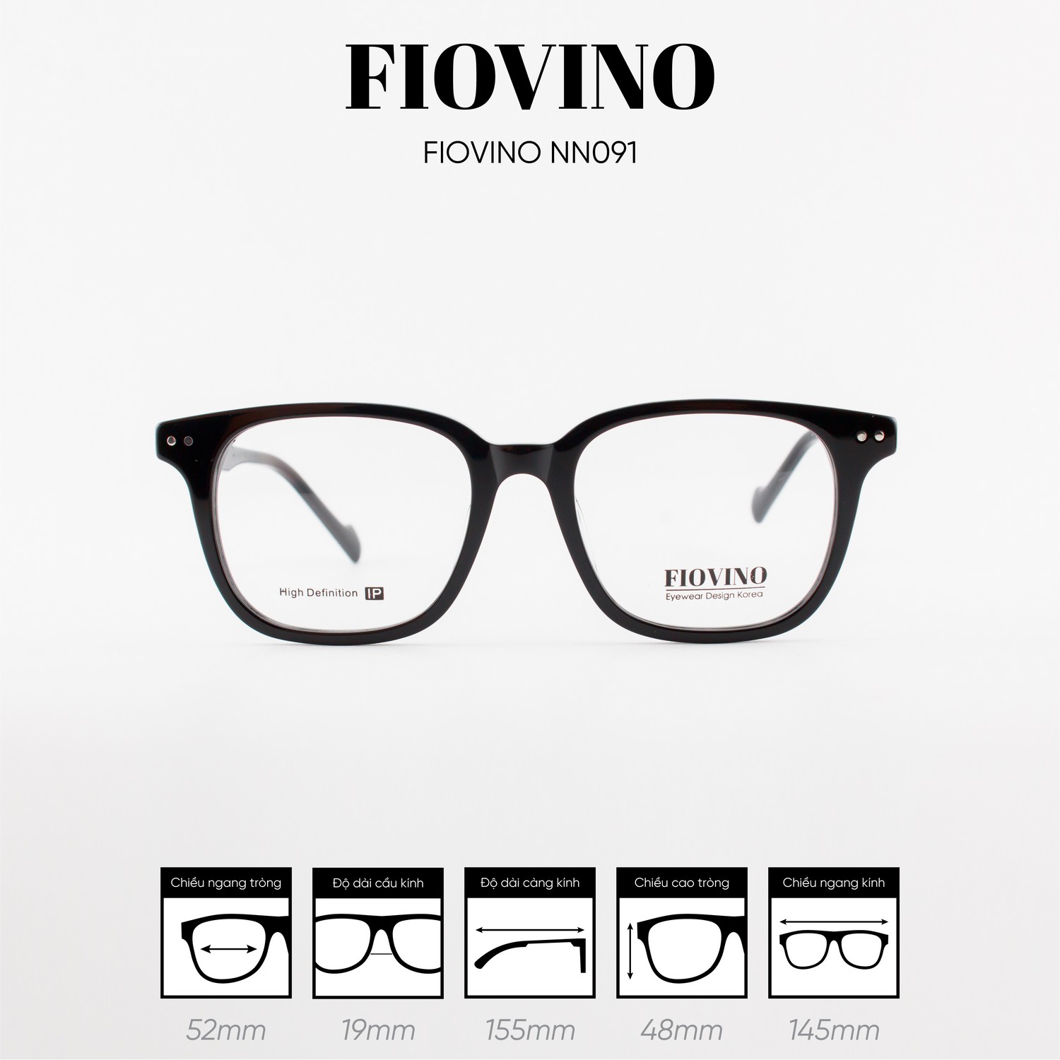 Gọng kính FIOVINO NN091