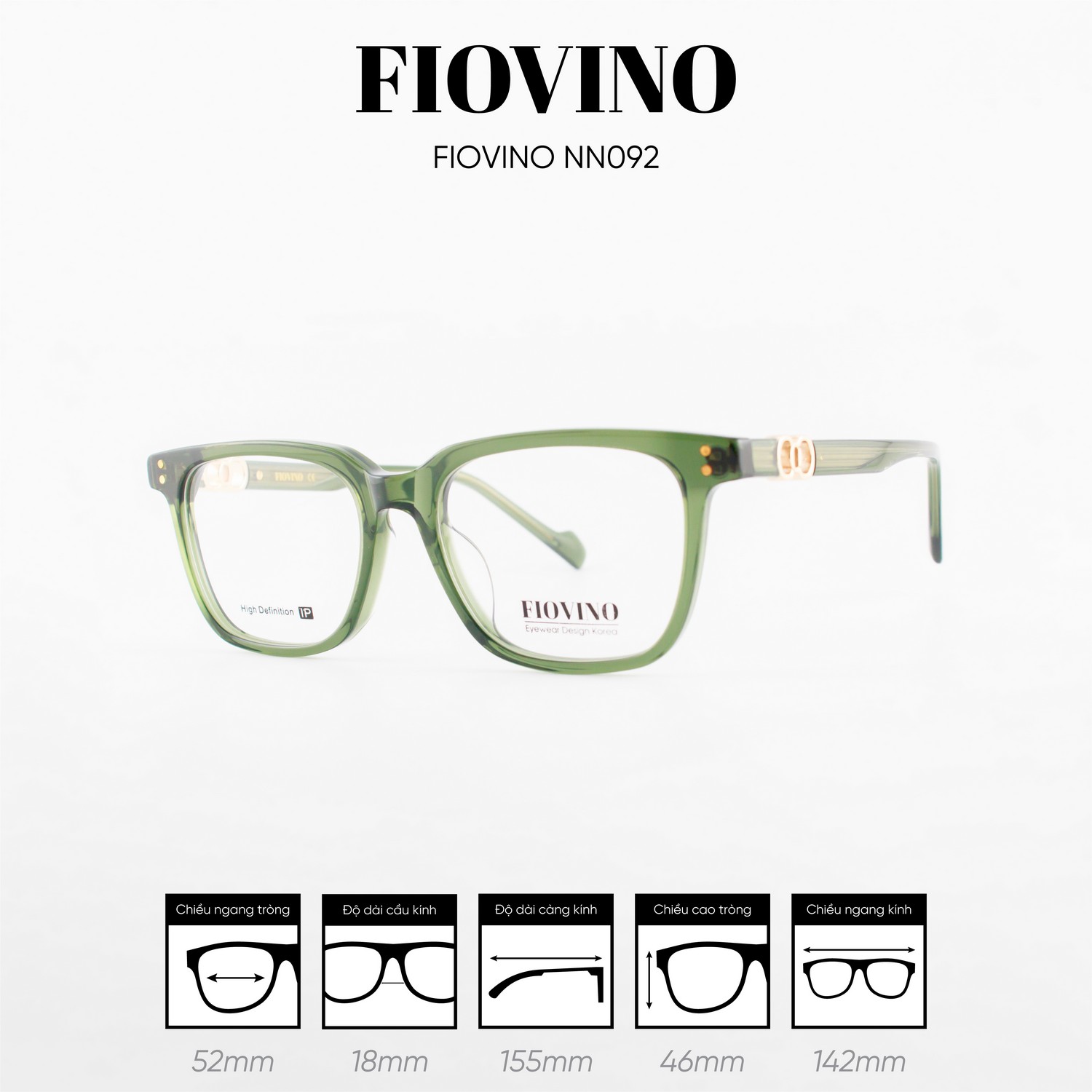 Gọng kính FIOVINO NN092 - Ảnh 4