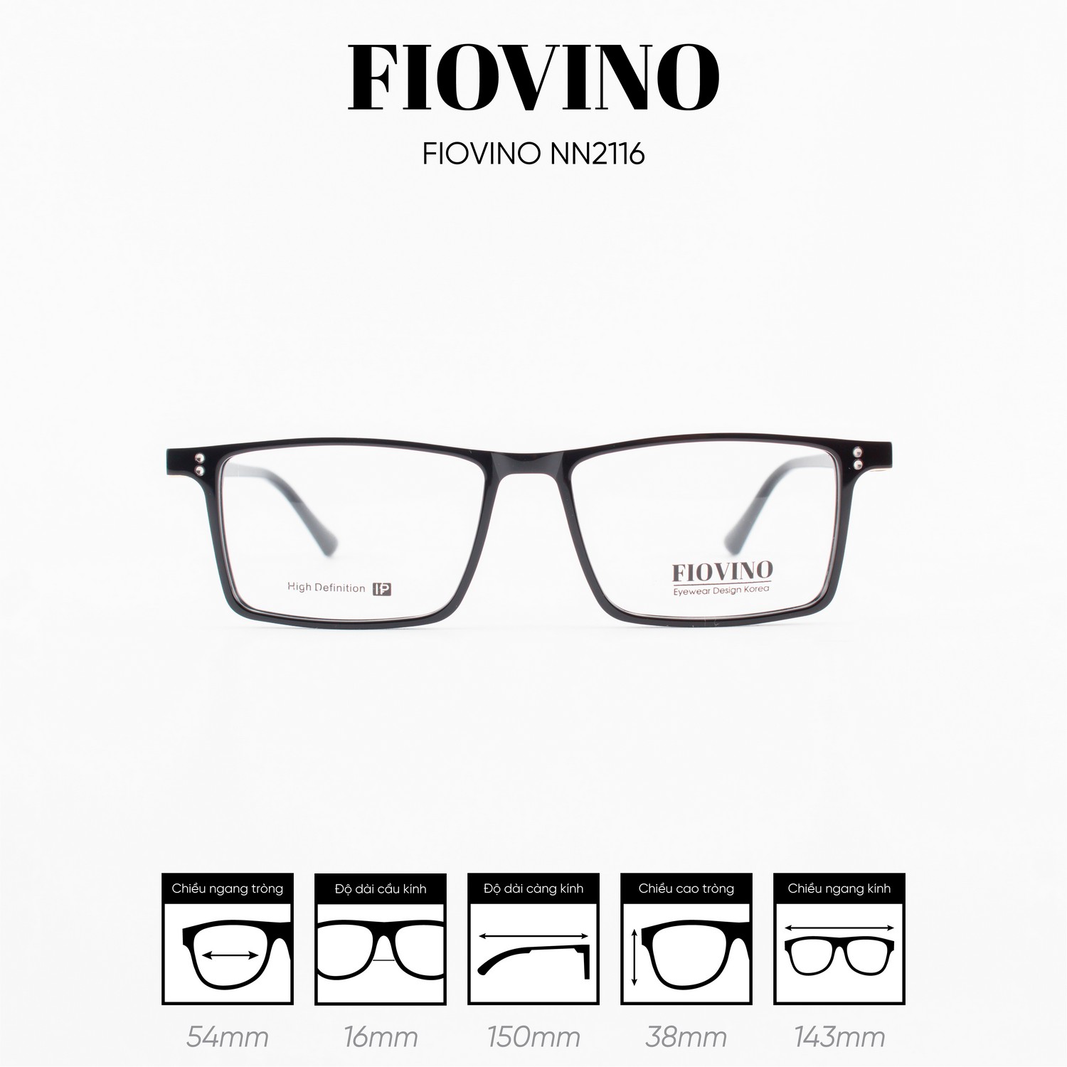 Gọng kính FIOVINO NN2116