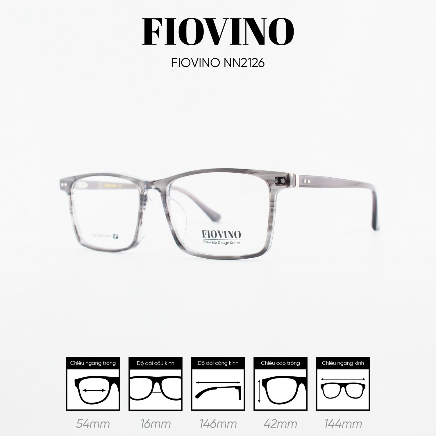 Gọng kính FIOVINO NN2126 - Ảnh 5
