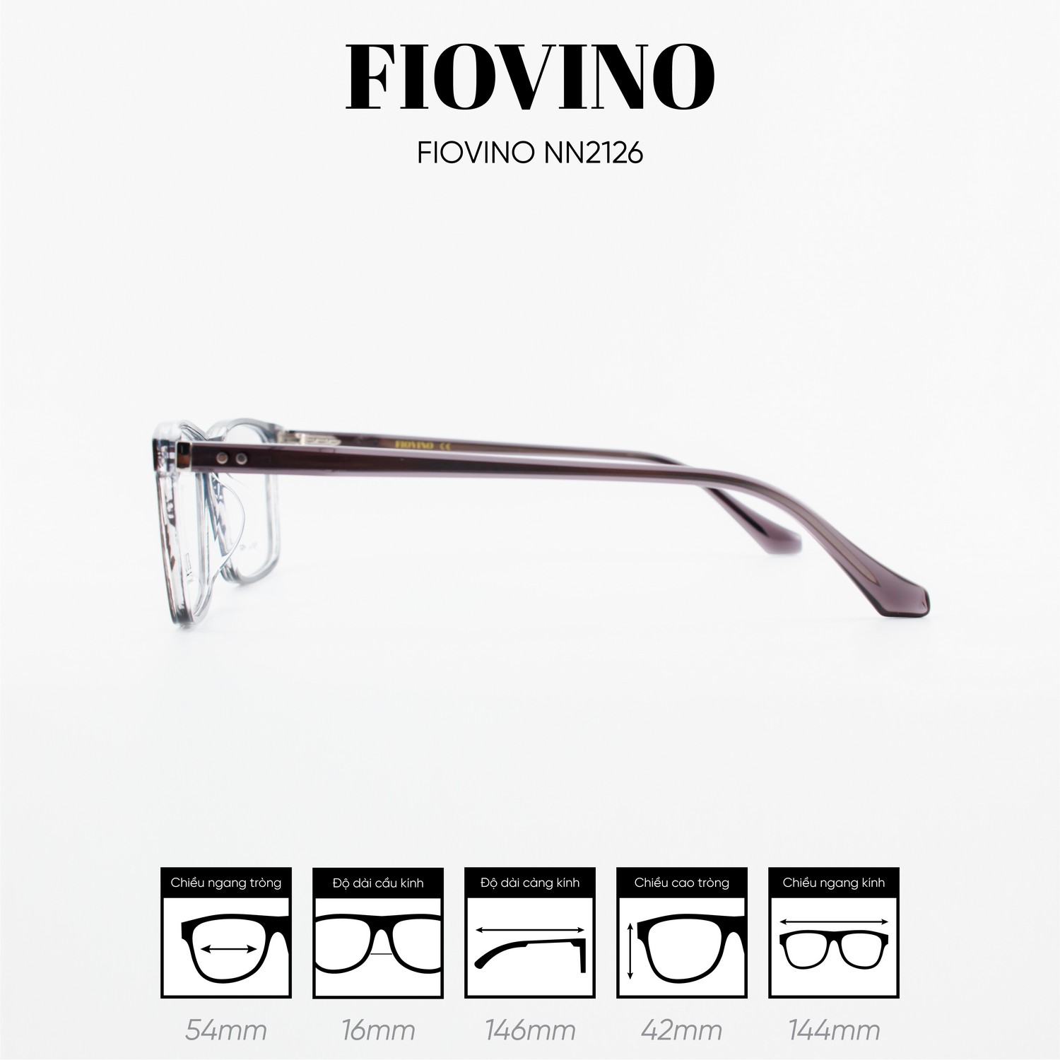 Gọng kính FIOVINO NN2126 - Ảnh 7