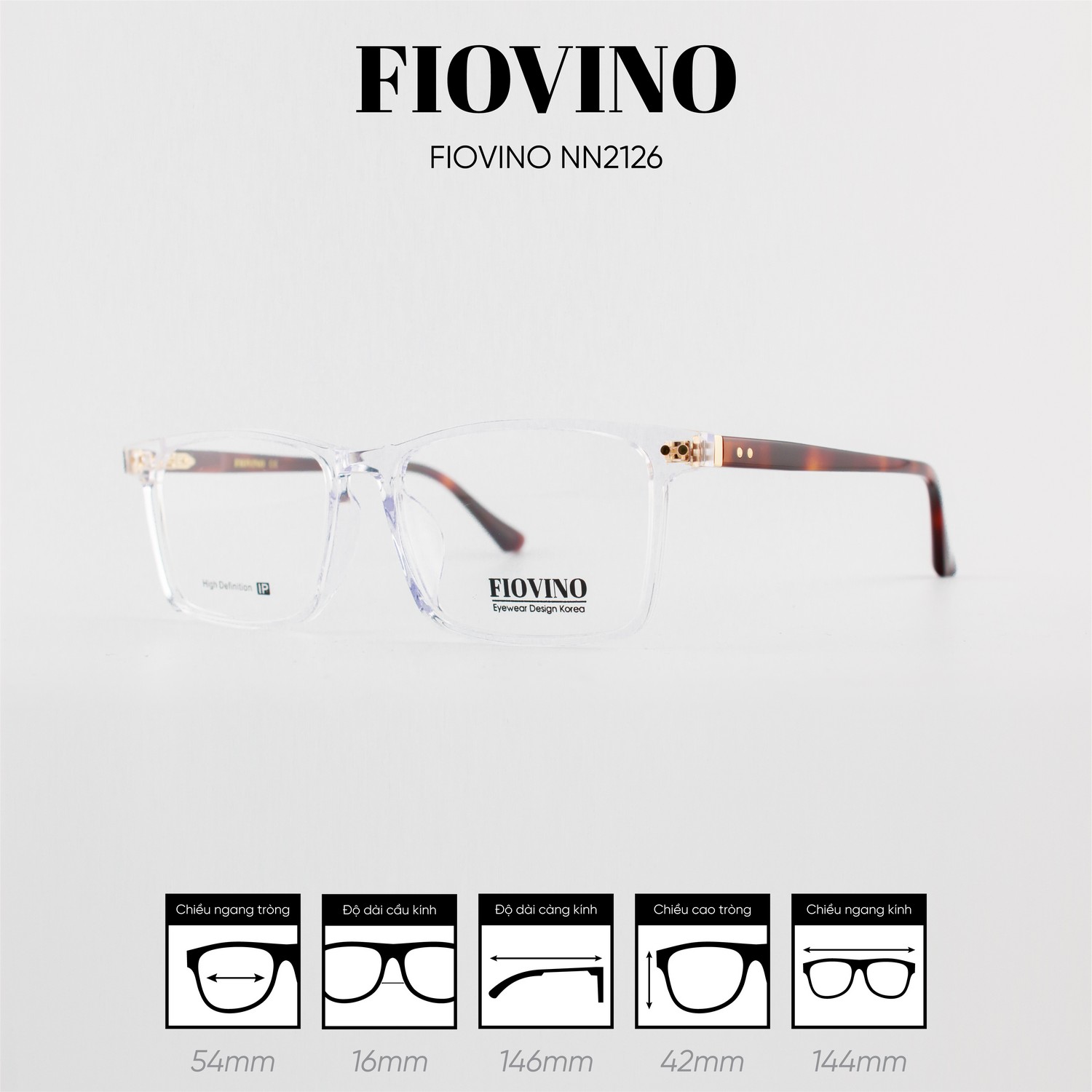 Gọng kính FIOVINO NN2126 - Ảnh 3