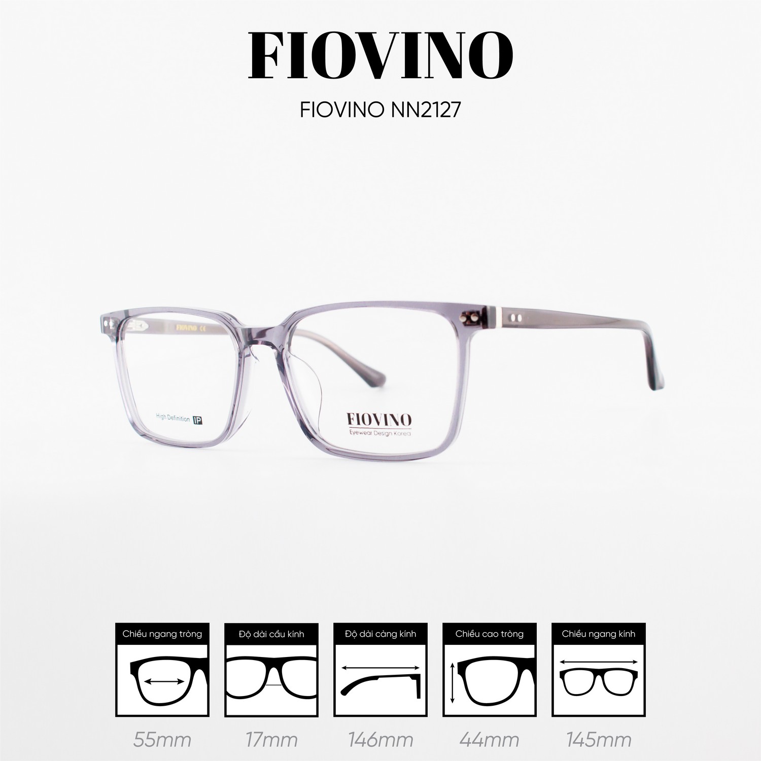 Gọng kính FIOVINO NN2127 - Ảnh 5