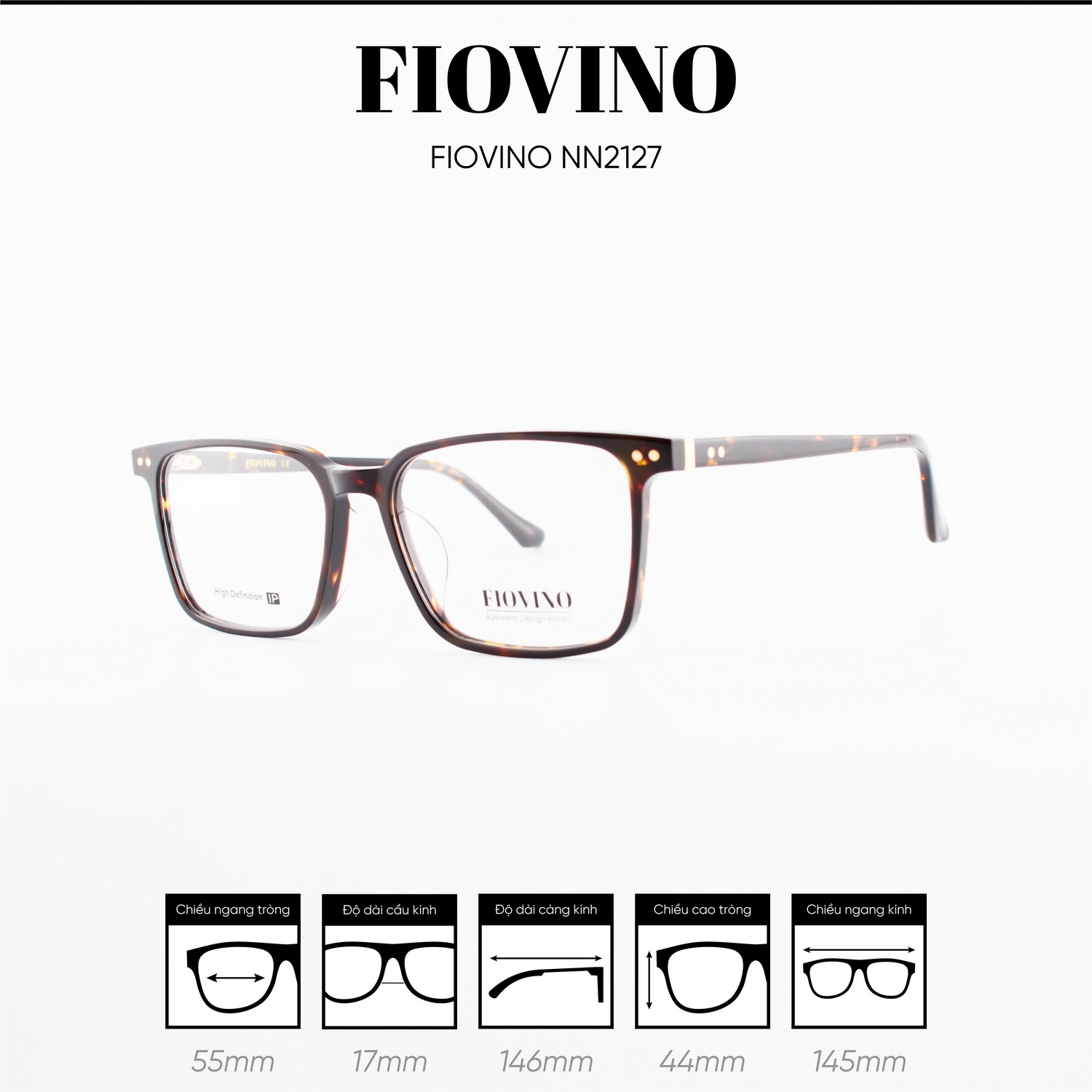 Gọng kính FIOVINO NN2127 - Ảnh 4