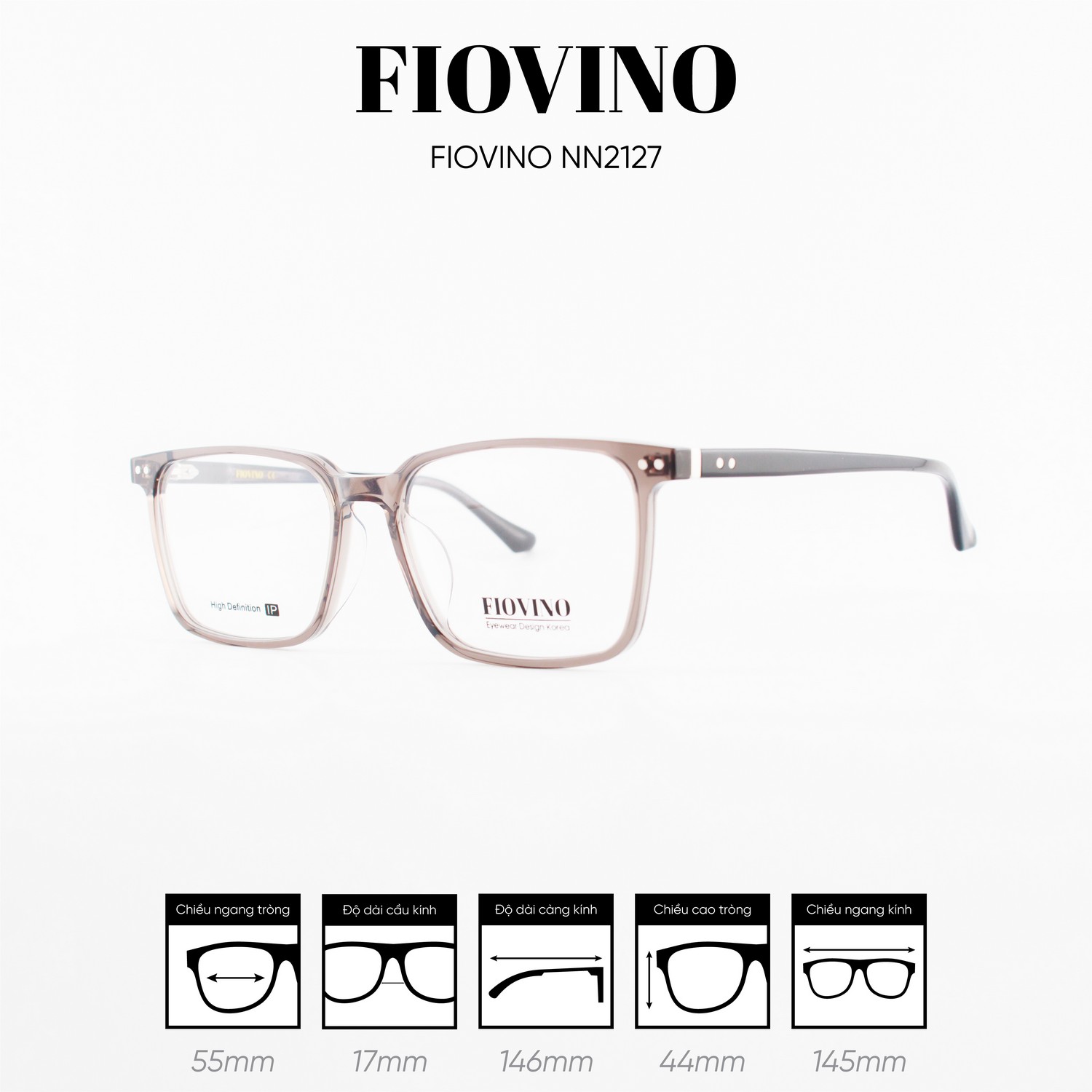 Gọng kính FIOVINO NN2127 - Ảnh 3