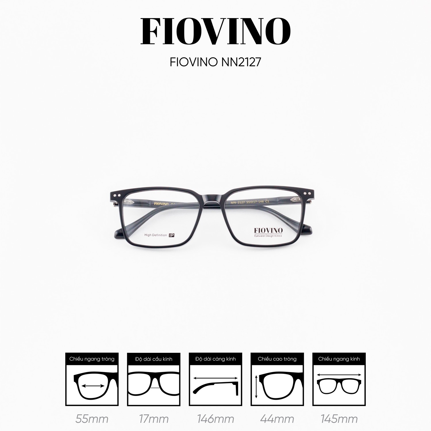 Gọng kính FIOVINO NN2127 - Ảnh 6