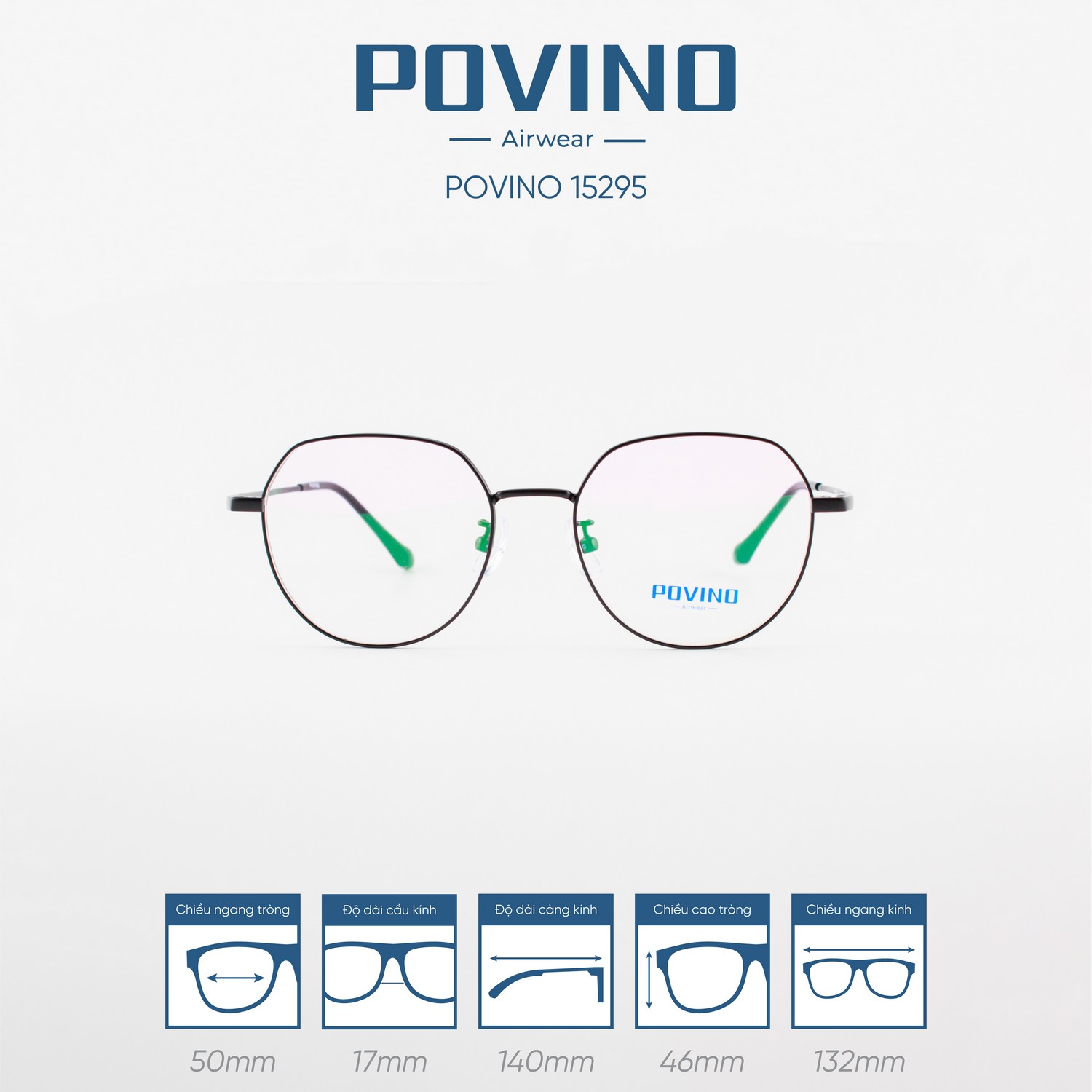 Gọng kính POVINO PO15295